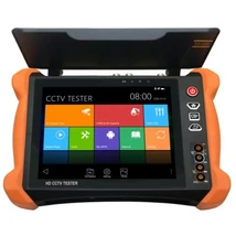 Metricu M-IPC-800E univerzális CCTV teszter műszer 8". IP, CVBS, AHD, TVI, CVI