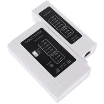 Hálózati kábel teszter RJ11 / RJ45 Ethernet csatlakozókhoz.