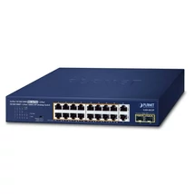 Planet GSD-2022P 16-Port Gigabit PoE + 2-Port Gigabit TP + 2-port SFP switch