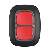 AJAX Double button BL vezeték nélküli két gombos pánik gomb, fekete