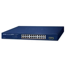 Planet GS-2210-24P2S 24-Port 10/100/1000T 802.3at PoE + 2-Port 1000X SFP smart
