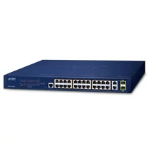 Planet FGSW-2624HPS 24-Port 10/100TX PoE + 2-Port Gigabit TP/SFP Combo switch
