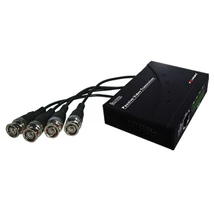 Folksafe FS-4504SR-III 4CH passzív video balun RJ45 és sorkapcsos csatlakozással