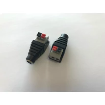 Folksafe DCFCP szerelhető tápcsatlakozó aljzat szorító érintkezős csatlakozással