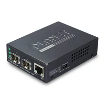 Planet GT-1205A 10/100/1000BASE-T - Dual 1000BASE-X SFP média konverter