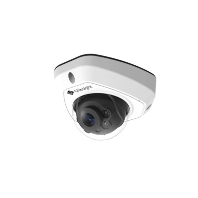 Milesight MS-C5373-PD 5MP kültéri fix optikás AI Mini dome kamera, 2.8mm