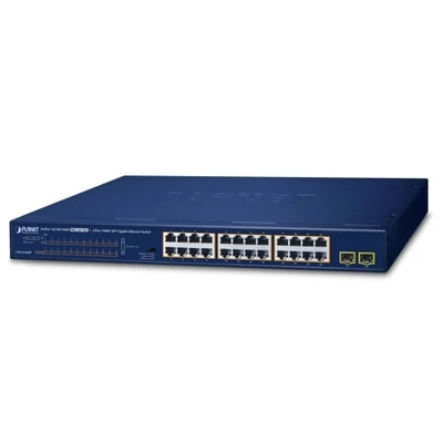 Planet GSW-2620HP 24-Port Gigabit PoE + 2-Port Gigabit SFP switch