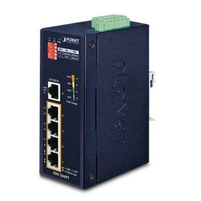 Planet ISW-504PT 4-Port 10/100TX PoE + 1-Port 10/100TX Ethernet switch