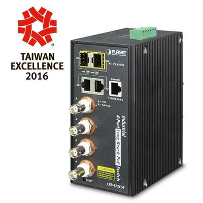 Planet LRP-422CST 4-port Coax + 2-port 10/100/1000T + 2-port 100/1000X SFP