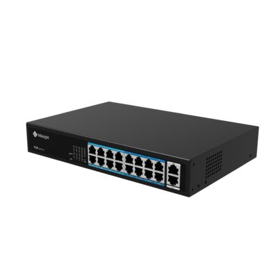 Milesight MS-S0216-GL 16-Port 10/100TX PoE + 2-Port Gigabit Ethernet switch
